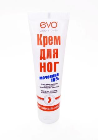 Evo крем для ног с мочевиной 10% интенсивное смягчение 100мл