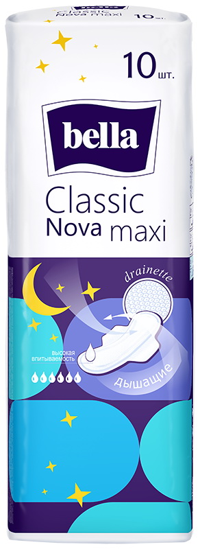 Прокладки Белла Nova Classik maxi N 10