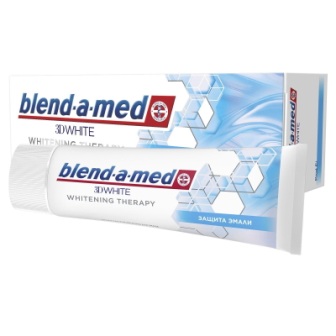 Blend-a-med зубная паста 3D white защита эмали 75 мл
