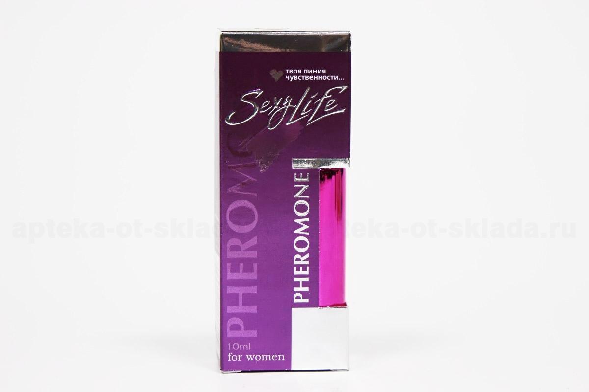 Духи с феромонами SexyLife N 8 Touch of Pink женские 10мл