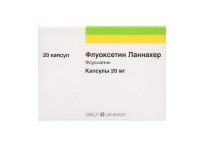Флуоксетин-ланнахер капс 20мг N 20