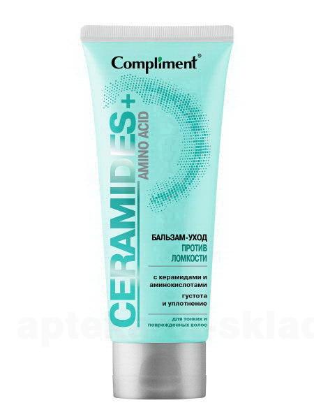 Compliment Ceramides+Amino Acid бальзам-уход против ломкости для тонких и поврежденных волос 250мл