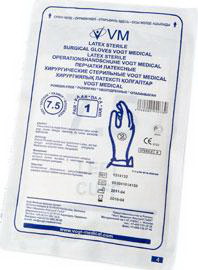 Перчатки VM хирург латексные стерильные р 7.5 пар