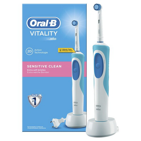Oral-b Зубная щетка Vitality электрическая d 12.513s Sensitive Clean
