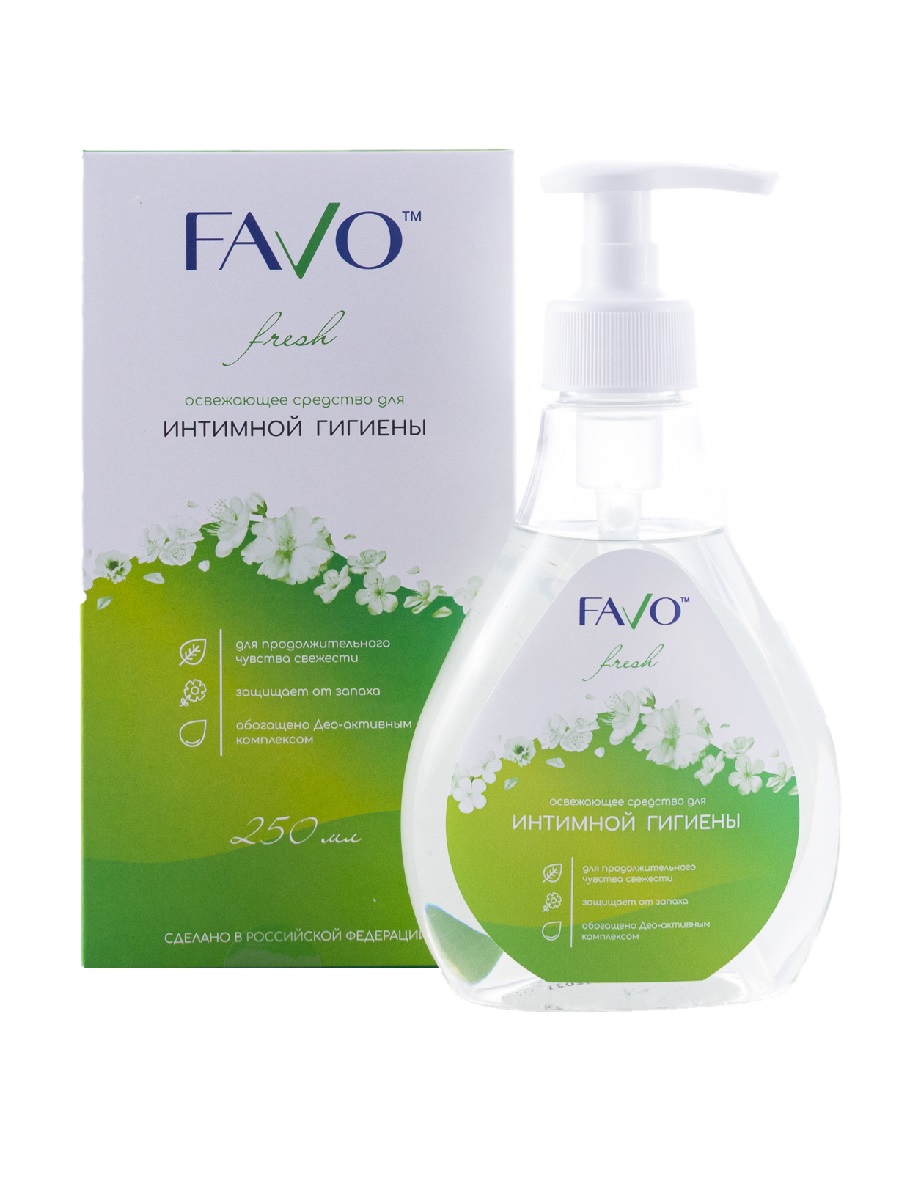 Favo fresh освежающее средство для интимной гигиены 250мл