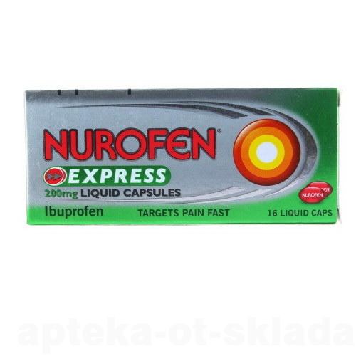 Нурофен экспресс капс 200 мг N 16