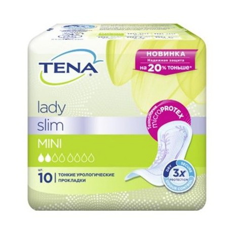 Прокладки Тена Lady slim mini N 10