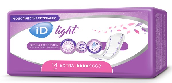 iD Light урологические прокладки extra N 14