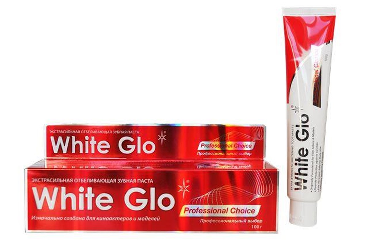 Зубная паста White Glo экстра сильная отбеливающая профессиональный выбор 100г