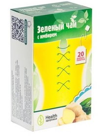 Зеленый чай с имбирем БАД ф/п 2г N 20