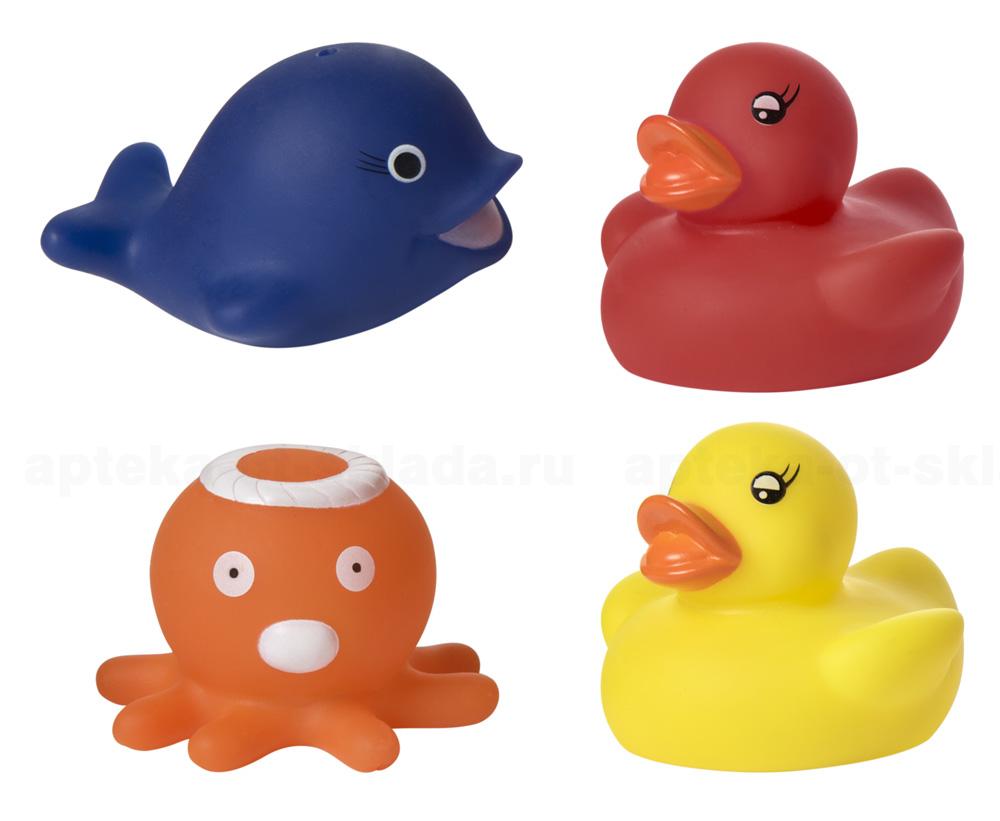 Курносики набор игрушек для ванны Веселое купание /25033/ 6+мес N 4