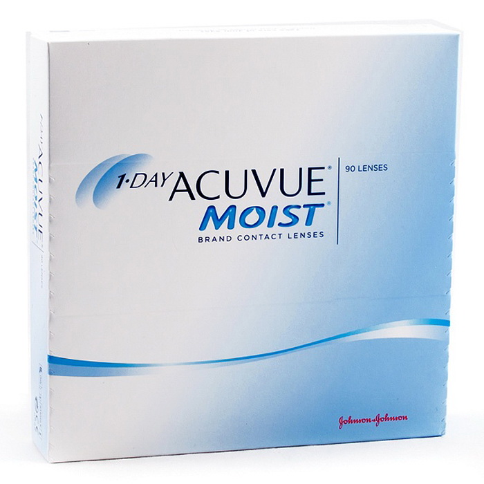 Линзы контактные 1 Day Acuvue MOIST 8.5/ +1.50 N 90